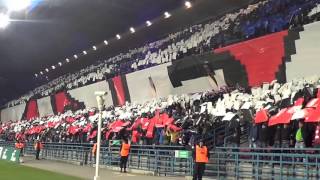 AVE WISŁA  oprawa na meczu Wisła  Legia [upl. by Chancelor]