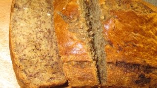 HOW TO MAKE JAMAICAN BANANA BREAD RECIPE 2015 [upl. by Trutko213]