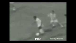 quotCruyff Turnquot  Pelé did it first in 1960 vs Juventus [upl. by Arreip906]