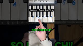 Heathens  Twenty One Pilots  Tutorial Part 15 piano klavier pianotutorial [upl. by Tabbie217]