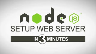 Node js Tutorial  Setup Web Server in 3 Minutes with httpserver Module [upl. by Mchale940]