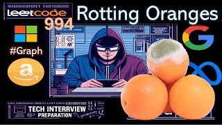 Leetcode 994 Rotting Oranges [upl. by Reynolds]