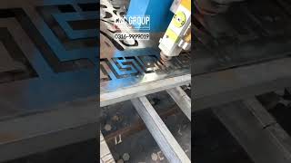 Portable Gantry Laser Cutting Machine cnc lasercutting cutting machine short trending viral [upl. by Yednil]