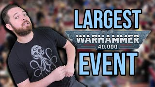 The Worlds Biggest Warhammer 40k Tournament What was it like [upl. by Pavia]