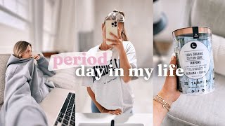 period day in my life  period tips how to feel clean relaxing night routine 💌 [upl. by Tish]