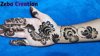 Easy And Beautiful Mehandi designs  Asan Mehndi Design  Mehndi Design [upl. by Dane]