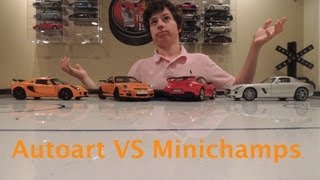 Whats The Deal Autoart vs Minichamps [upl. by Dareen771]