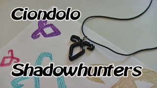 DIY Ciondolo Shadowhunters [upl. by Leonteen520]