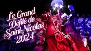 Le grand défilé de SaintNicolas 2024 à Nancy [upl. by Analos]