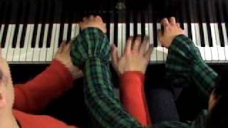 Anderson amp Roe Piano Duet play quotBLUE DANUBE FANTASYquot [upl. by Joni]