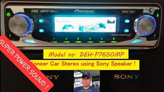 How to Assemble amp Wiring Pioneer Car Stereo Model NoDEHP7650MP [upl. by Nyrmac]