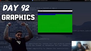 Day 18 of Building An Operating System  Graphics Development  programming everyday day 92 [upl. by Hopfinger]