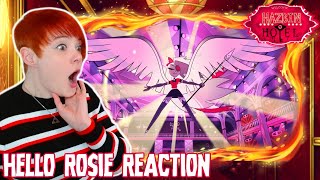 OMFG WHAT Hazbin Hotel 1x07 Episode 7 Hello Rosie Reaction [upl. by Goran647]