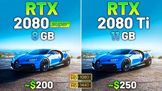 RTX 2080 SUPER vs RTX 2080 Ti  Test in 10 Games in 2024 [upl. by Tabber]