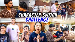 Character switch challenge me hui bhot masti [upl. by Ellevel]