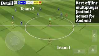 Best offline multiplayer football games for android [upl. by Lyndes408]