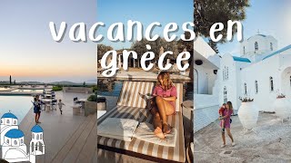 Nos vacances en Grèce  entre le city trip amp farniente [upl. by Lincoln]