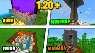 FARMS que vc 𝗣𝗥𝗘𝗖𝗜𝗦𝗔 ter no seu MUNDO do Minecraft Bedrock [upl. by Fredenburg195]