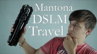 Review Mantona DSLM Travel  Fotostativ [upl. by Tish]