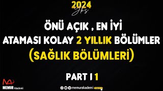 ÖNÜ AÇIK  EN İYİ  ATAMASI KOLAY 2 YILLIK BÖLÜMLER ÖNLİSANS [upl. by Ahmad]