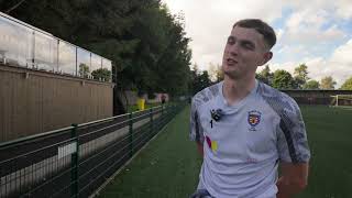 Reaction Morpeth Town Goalkeeper Dan Langley Post FC United H [upl. by Lerrehs]