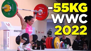 55kg World Weightlifting Championships 22  Hidilyn Diaz [upl. by Assenev412]