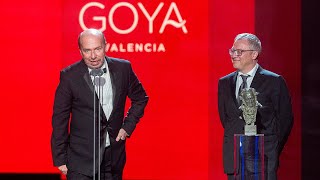 Las leyes de la frontera gana el Goya 2022 a Mejor Guion Adaptado [upl. by Waylen]