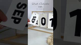 DIY Desk Calendar tutorial  Art beats [upl. by Aihsem104]