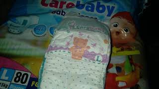 Carebaby diaper review  price and quality babydiapers diapers baby carebaby [upl. by Alimat]