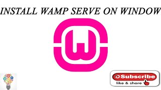 INSTALLATION STEPS OF WAMP SERVER ON WINDOWSSTEP BY STEPINSTALL WAMP SERVER [upl. by Namwen268]