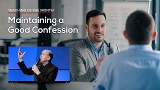 Maintaining A Good Confession — Rick Renner [upl. by Nipha]