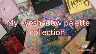 Eyeshadow Palette Collection part 2 [upl. by Idell]