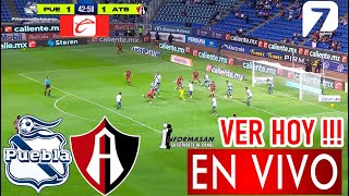 Puebla vs Atlas En Vivo DONDE VER A QUE HORA JUEGA PUEBLA VS ATLAS Partido J 4 LIGA MX TV AZTECA [upl. by Teemus]