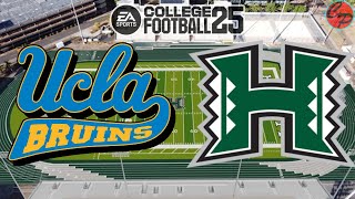 UCLA vs Hawaii Week 1 College Football 25SIM [upl. by Ardnasal]