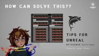 TunaMetaPack  Tips for Metahuman Unreal Settings [upl. by Engeddi]