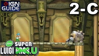 New Super Luigi U 3 Star Coin Walkthrough  LayerCake DesertCastle Mortons LavaBlock Castle [upl. by Ela617]