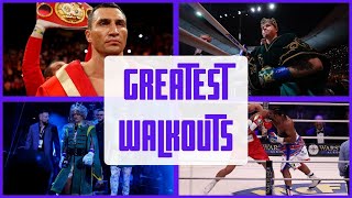 GREATEST WALKOUTS IN BOXING [upl. by Bouchier]