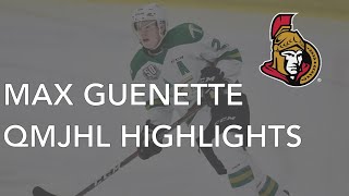 Maxence Guenette 201819 QMJHL Highlights [upl. by Lisle482]