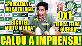 COLETIVA DE ABEL FERREIRA APÓS ATLÉTICO GO X PALMEIRAS [upl. by Yanahs793]