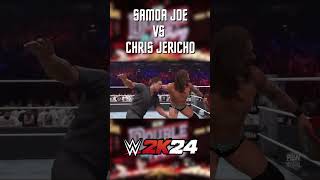 Y2J vs Samoa Joe highlight p2 shorts [upl. by Komarek]