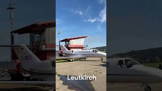 Doppeldecker Leutkirch Flugplatz airport flying airplane [upl. by Coad]