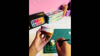 Diy Gesso 😱 diy shorts craft [upl. by Atiuqad]