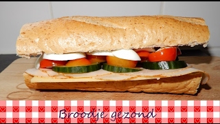 Broodje gezond  Recept  Koken met Marielle [upl. by Gladys]