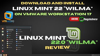 Linux Mint 22  Download And Install on VMWare Workstation and Review  Linux Mint Wilma 2024 HINDI [upl. by Niu]