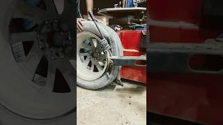 Hard tyre easily not remove tyre machine 😱Shorts tyre tyrefitting [upl. by Nytsud]