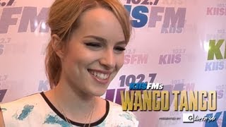 Bridgit Mendler Talks Music amp Good Luck Charlie  2013 KIIS FM Wango Tango [upl. by Winer]