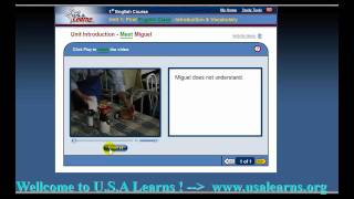 Aprende English GratisWelcome to USA Learns English wwwusalearnsorg [upl. by Erbma]