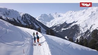 Rodeln und Schlittenfahren in Tirol Österreich ⛷ [upl. by Tloc]