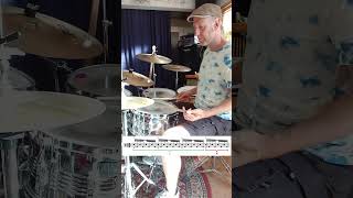 HandFootCoordination Exercise shorts drumexercises drumlesson drums drummer [upl. by Ahsercul309]