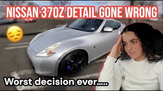 2009 NISSAN 370Z GETS A FULL DETAIL GONE WRONG [upl. by Azral968]